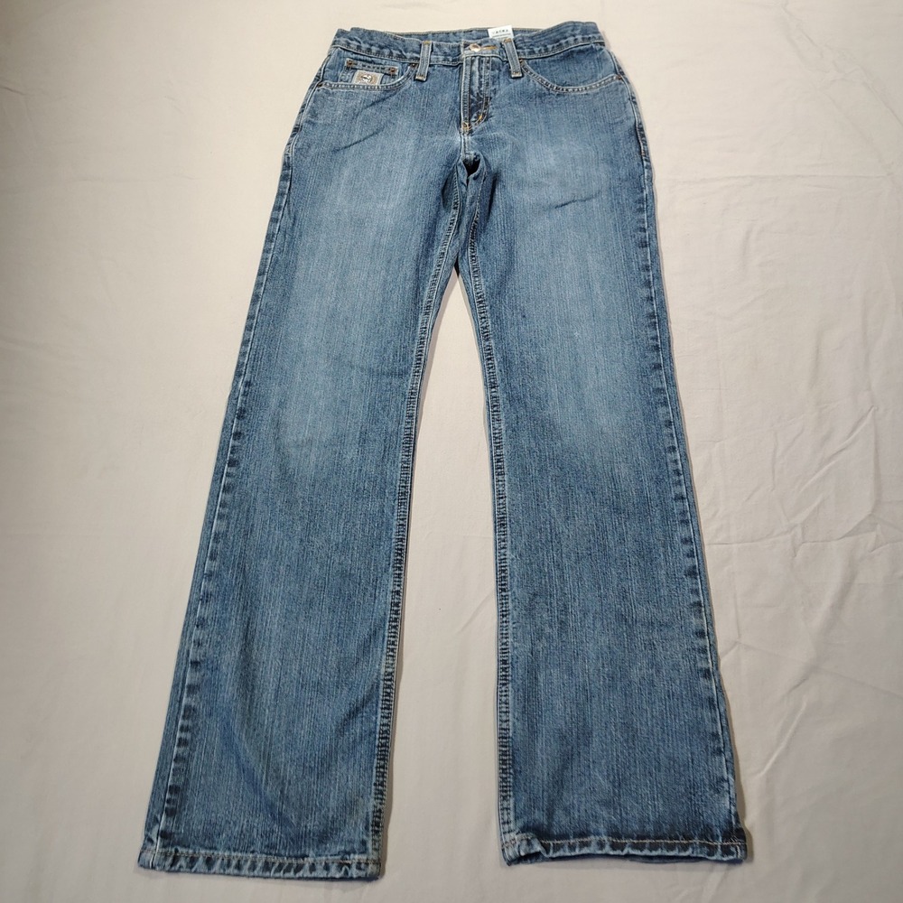 Cinch Jeans Mens 29x32 Silver Label Slim MB98034001 Western Straight Leg Denim